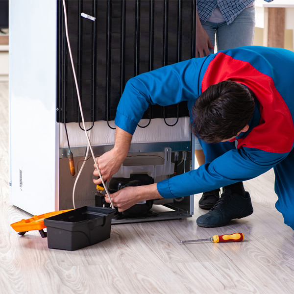 how much do you charge for refrigerator repair services in St Hilaire MN